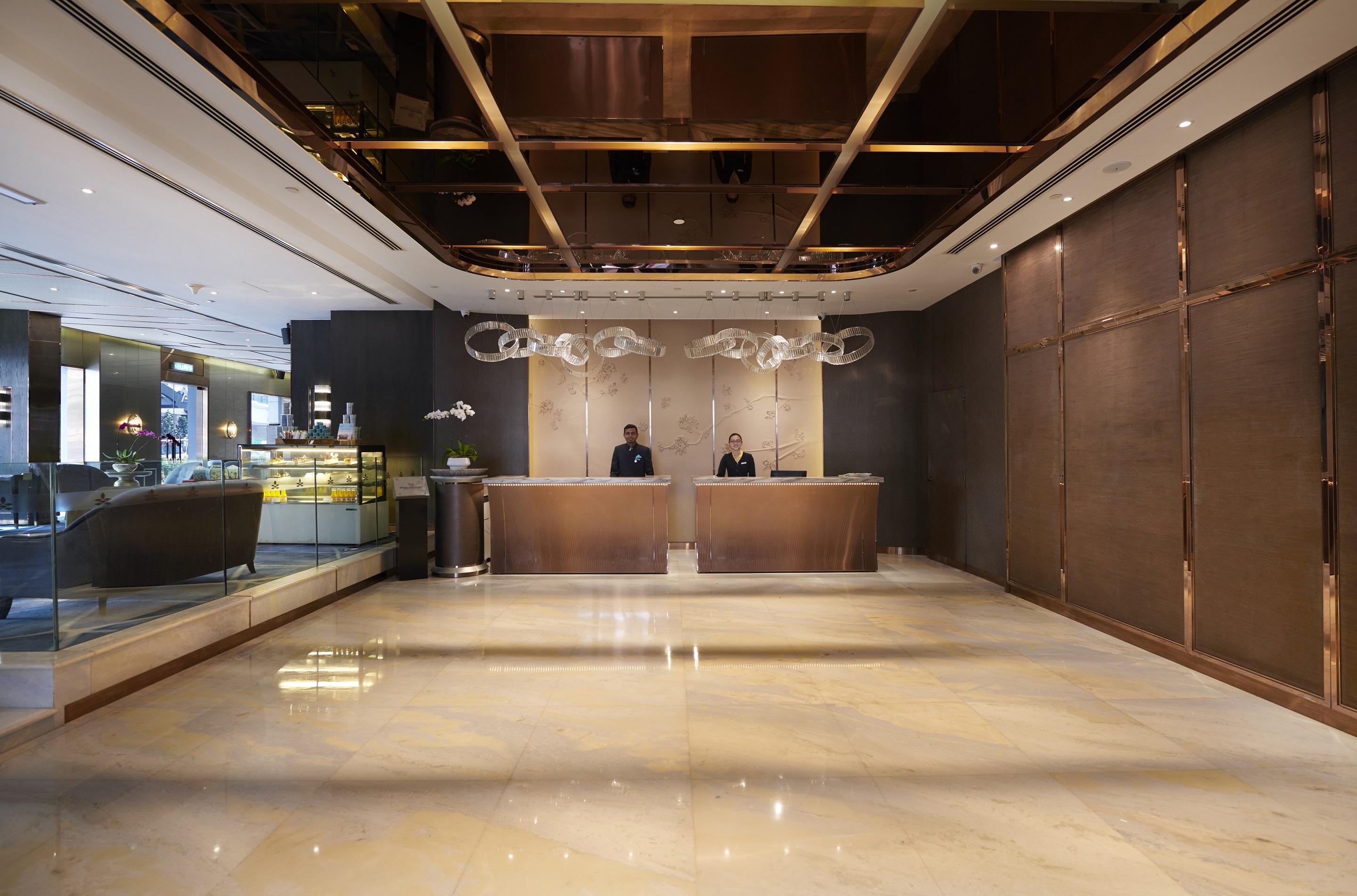 Dorsett Kuala Lumpur Hotell Exteriör bild The lobby of the hotel